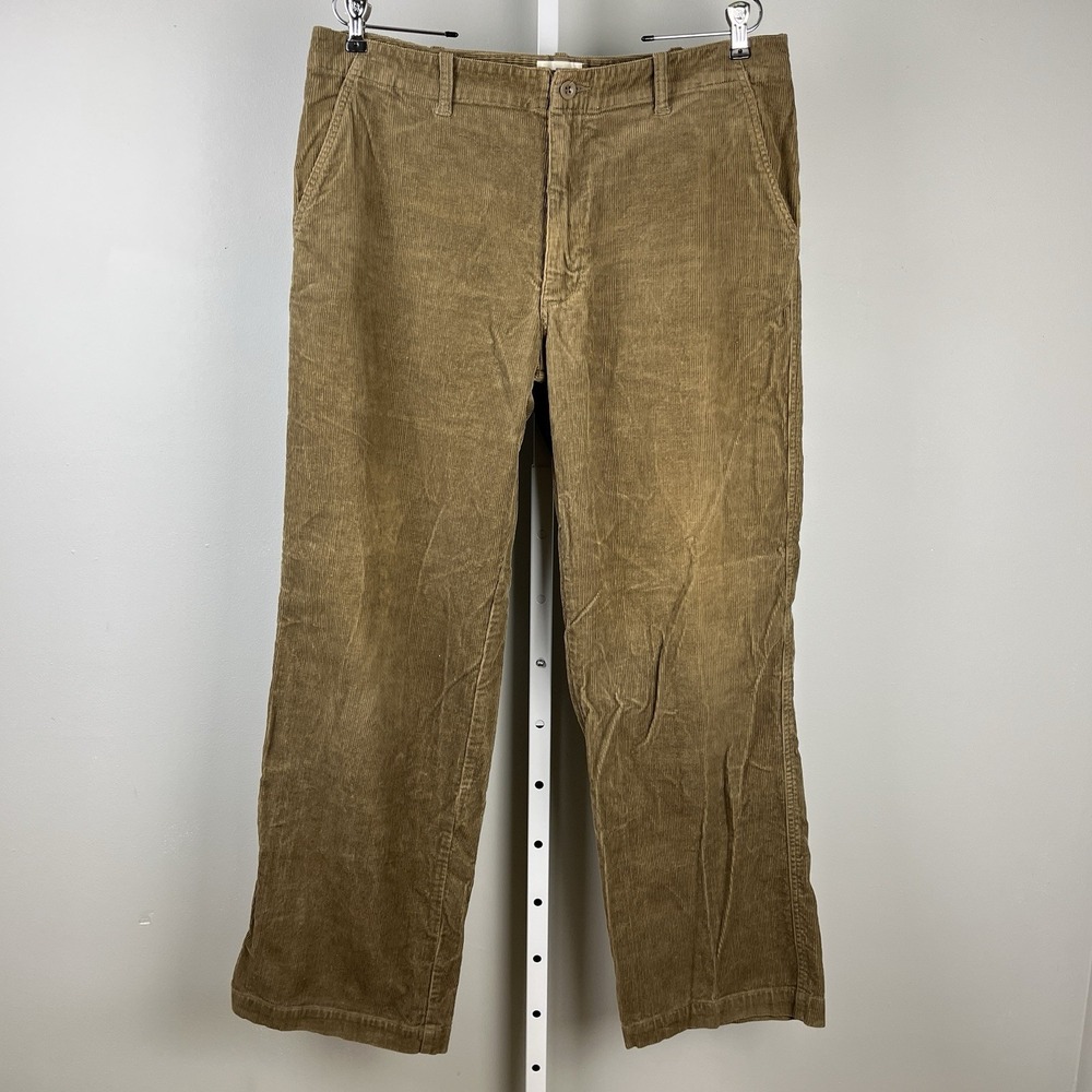 VTG Y2K GAP Loose Fit Corduroy‎ Pants Mens 36x32 Brown Baggy Grunge Skater